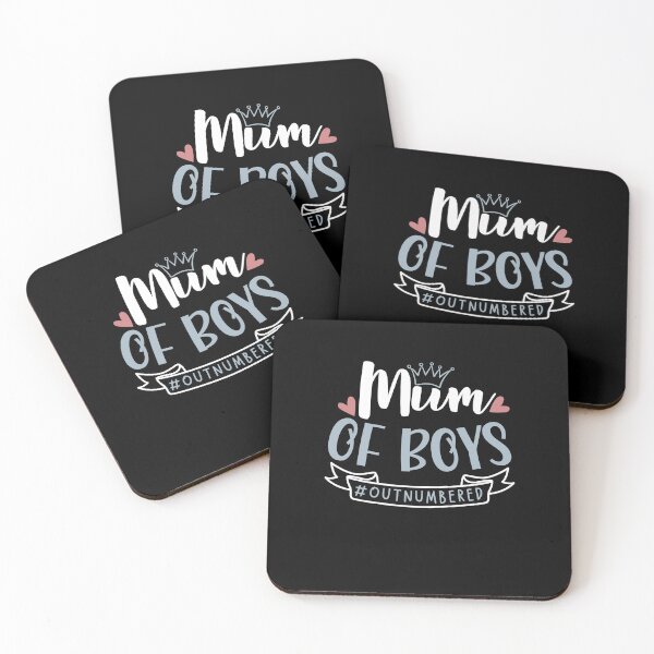 Item preview, Copy of Mum Of Boys Hashtag Outnumbered designed and sold by Anthlete.