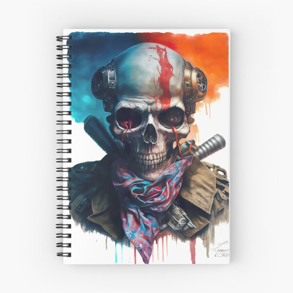 Item preview, post apocalyptic rebel skull designed and sold by Jenslemmens.