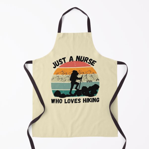 Item preview, Just A Nurse Who Loves Hiking | Nurse Quotes designed and sold by Denefie.