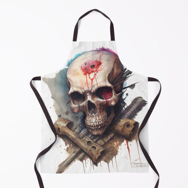Item preview, post apocalyptic rebel skull designed and sold by Jenslemmens.