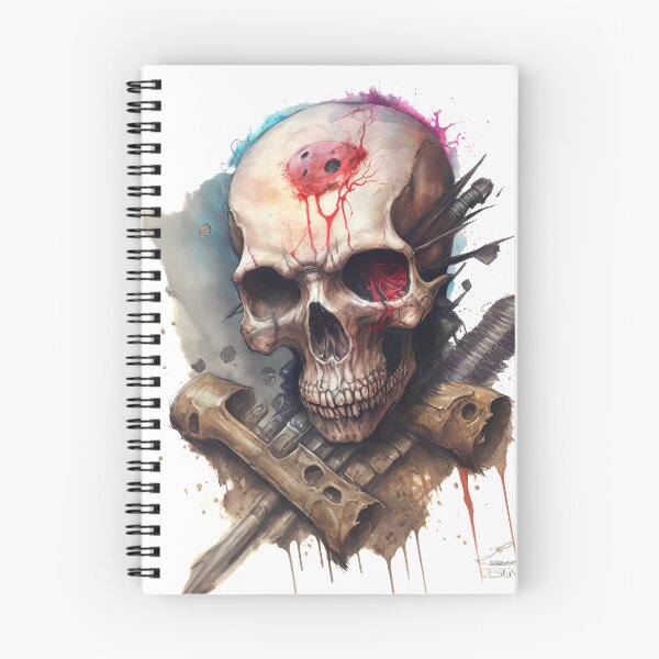 Item preview, post apocalyptic rebel skull designed and sold by Jenslemmens.