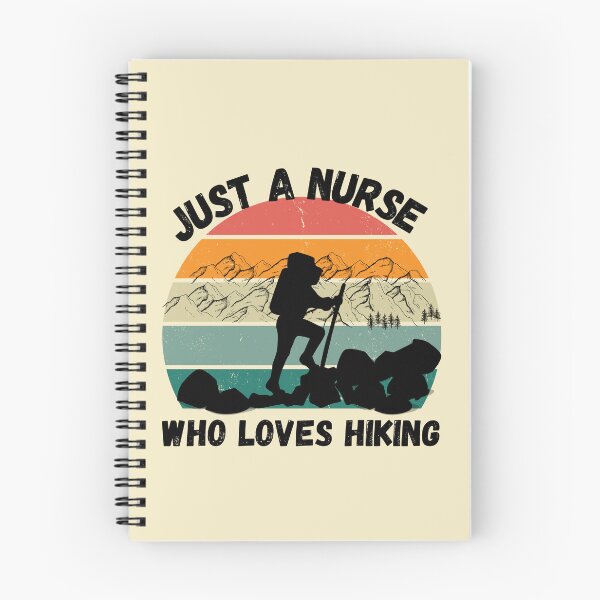 Item preview, Just A Nurse Who Loves Hiking | Nurse Quotes  designed and sold by Denefie.