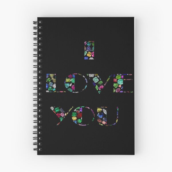 Item preview, I Love You made with Gemstones designed and sold by DigitalGemArt.
