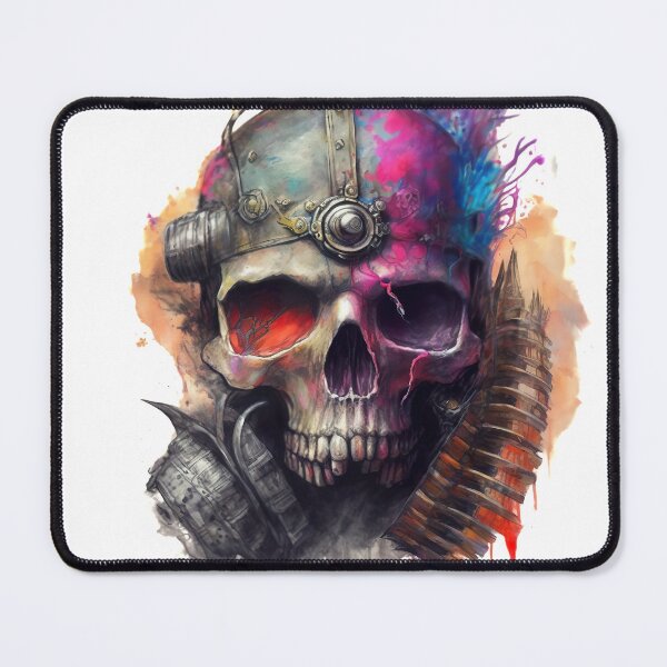 Item preview, post apocalyptic rebel skull designed and sold by Jenslemmens.