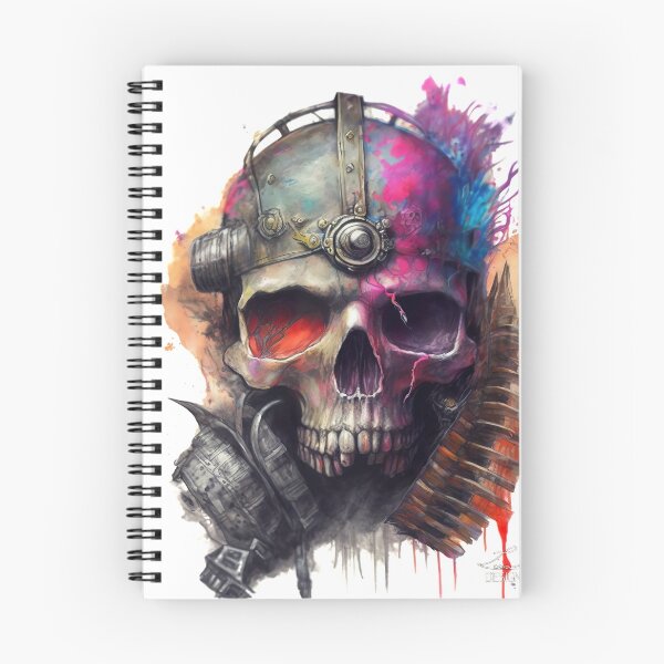 Item preview, post apocalyptic rebel skull designed and sold by Jenslemmens.