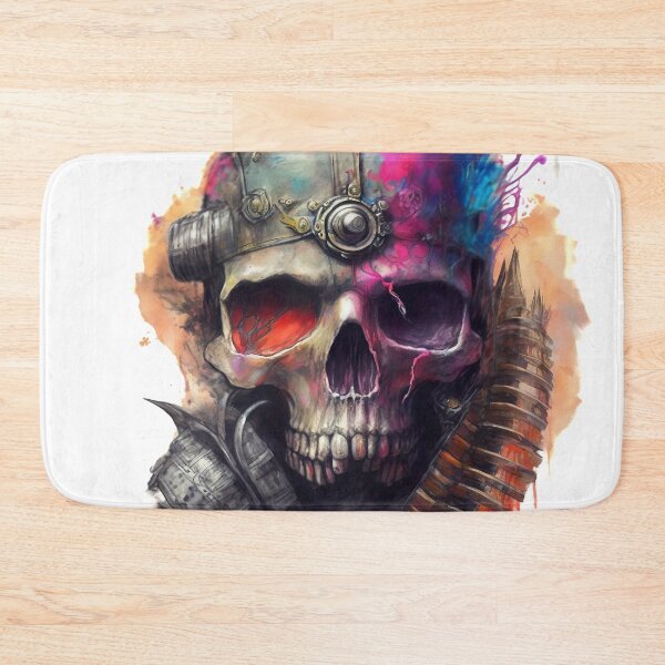 Item preview, post apocalyptic rebel skull designed and sold by Jenslemmens.