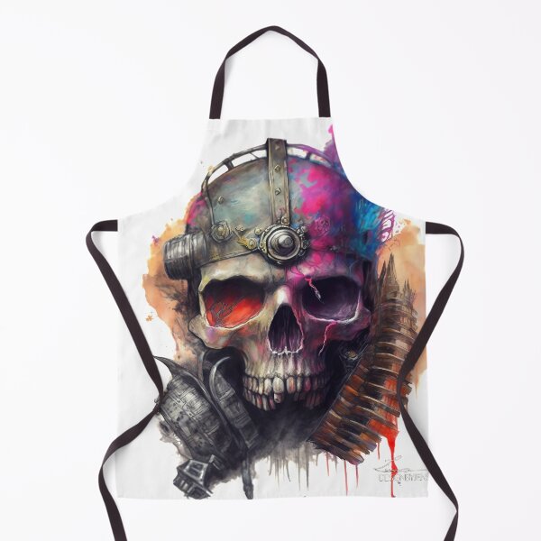 Item preview, post apocalyptic rebel skull designed and sold by Jenslemmens.