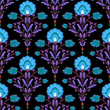 Artwork thumbnail, Flower Pattern by RathiDesigns