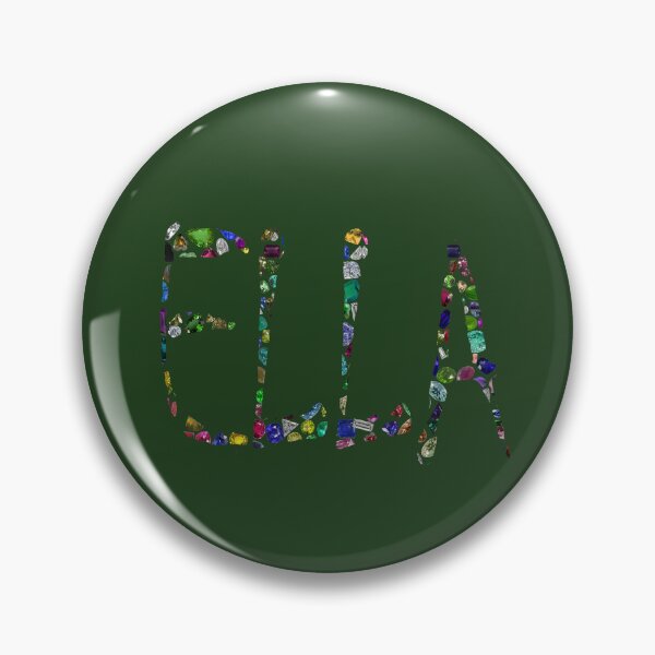 Item preview, The name ELLA made with Gemstones designed and sold by DigitalGemArt.