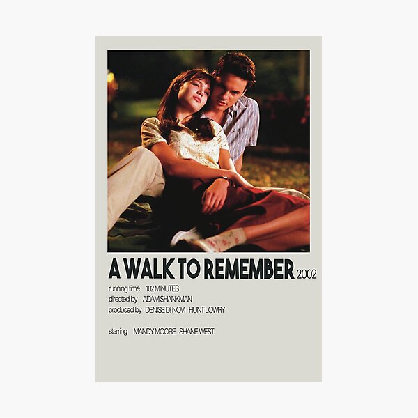 Item preview, A Walk To Remember- Movie Poster designed and sold by AndreaDesignsCA.
