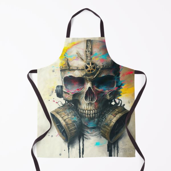 Item preview, post apocalyptic rebel skull designed and sold by Jenslemmens.