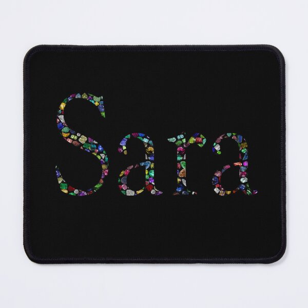 Item preview, The name SARA made with Gemstones designed and sold by DigitalGemArt.