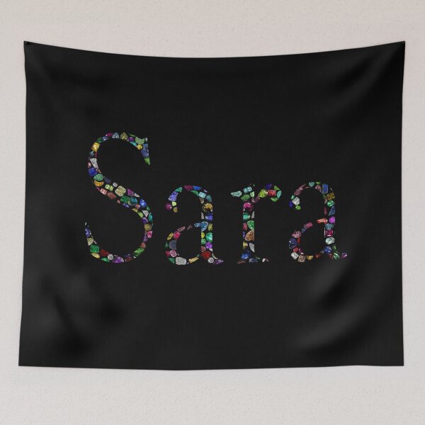Item preview, The name SARA made with Gemstones designed and sold by DigitalGemArt.