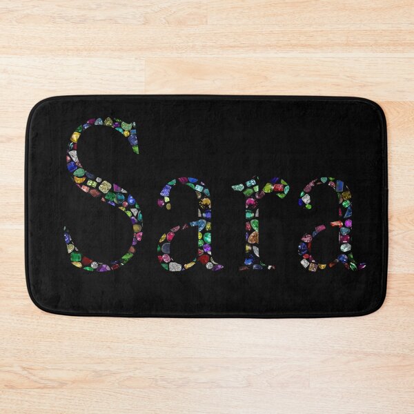 Item preview, The name SARA made with Gemstones designed and sold by DigitalGemArt.