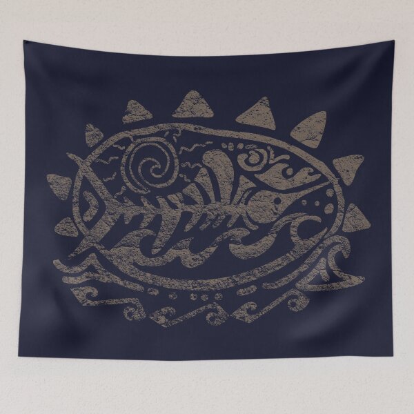 Item preview, White Marlin Stone Petroglyph designed and sold by Color4Nature.
