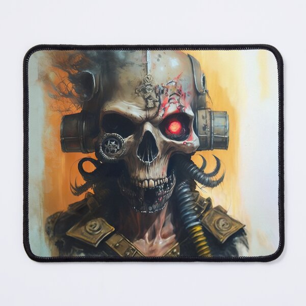 Item preview, post apocalyptic rebel skull designed and sold by Jenslemmens.