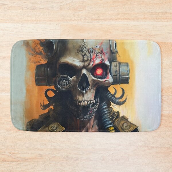Item preview, post apocalyptic rebel skull designed and sold by Jenslemmens.