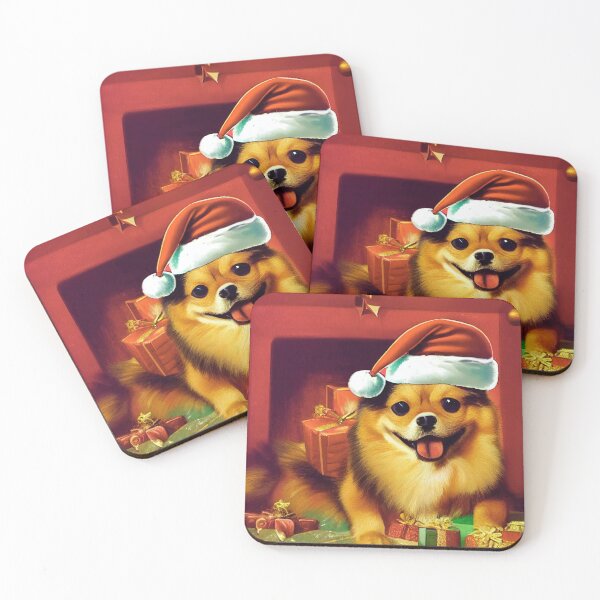 Item preview, CHRISTMAS DOGS: pomeranian special christmas edition designed and sold by Arthoughts.