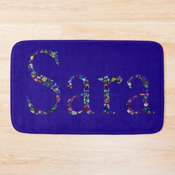 Item preview, The name SARA made with Gemstones designed and sold by DigitalGemArt.