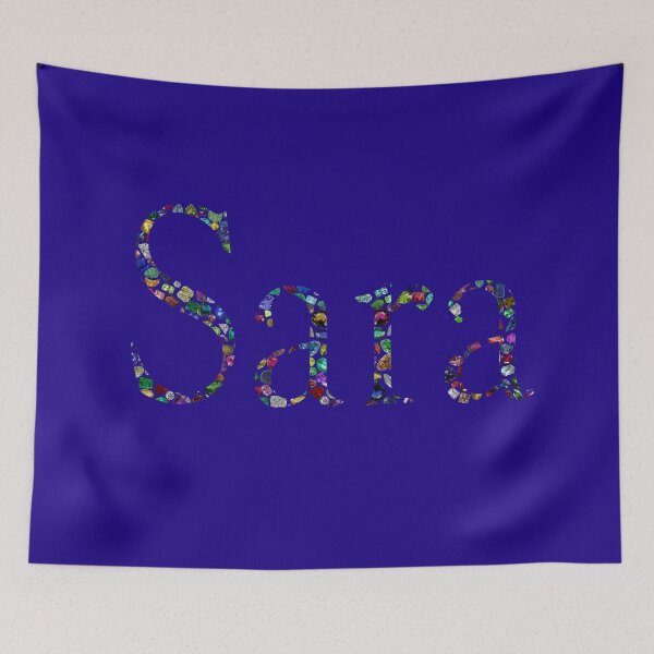 Item preview, The name SARA made with Gemstones designed and sold by DigitalGemArt.