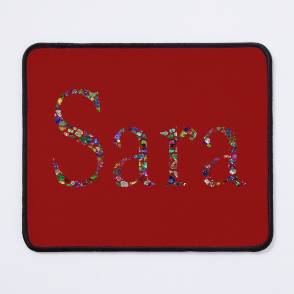 Item preview, The name SARA made with Gemstones designed and sold by DigitalGemArt.