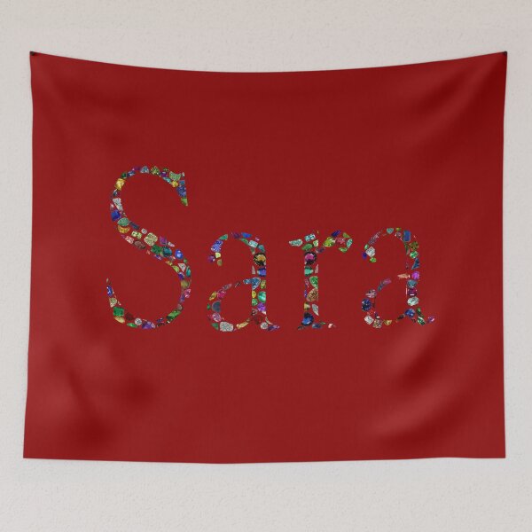 Item preview, The name SARA made with Gemstones designed and sold by DigitalGemArt.