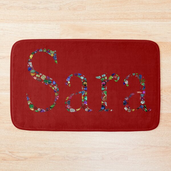 Item preview, The name SARA made with Gemstones designed and sold by DigitalGemArt.