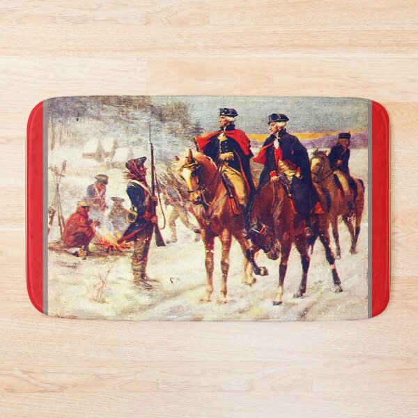 Item preview, GEORGE WASHINGTON AND LAFAYETTE AT VALLEY FORGE  designed and sold by PatriotQuotes.