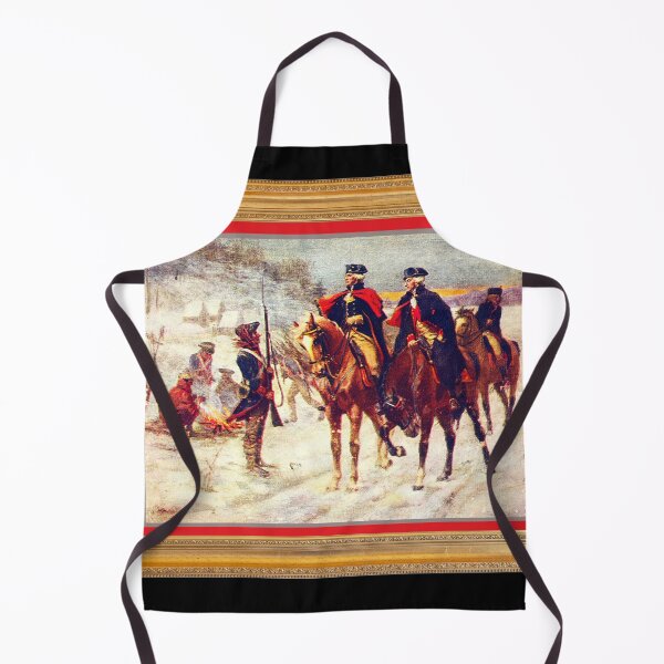Item preview, GEORGE WASHINGTON AND LAFAYETTE AT VALLEY FORGE designed and sold by PatriotQuotes.