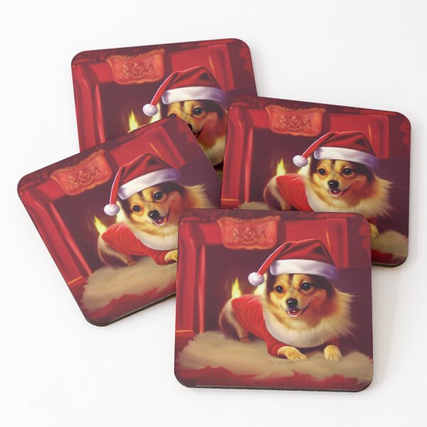 Item preview, CHRISTMAS DOGS: pomeranian special christmas edition designed and sold by Arthoughts.