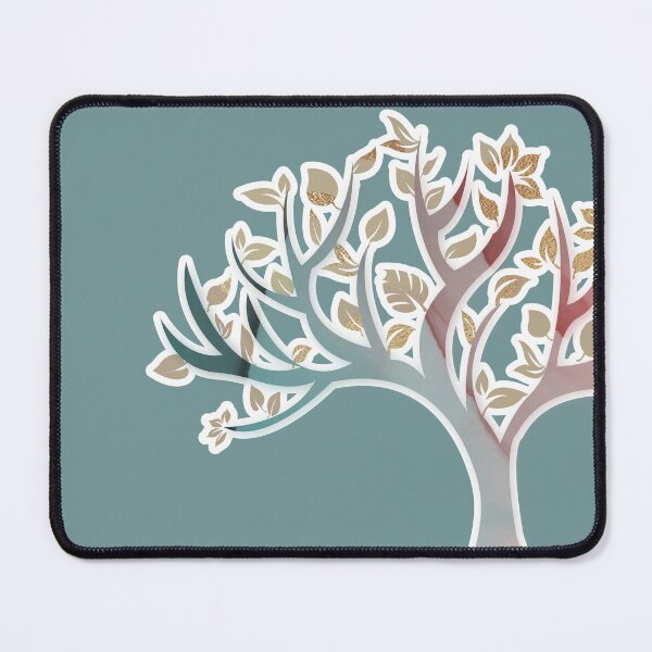 Item preview, Elegant pastel tree art for nature lovers and tree huggers  Caroline Laursen original designed and sold by Caroline Laursen.