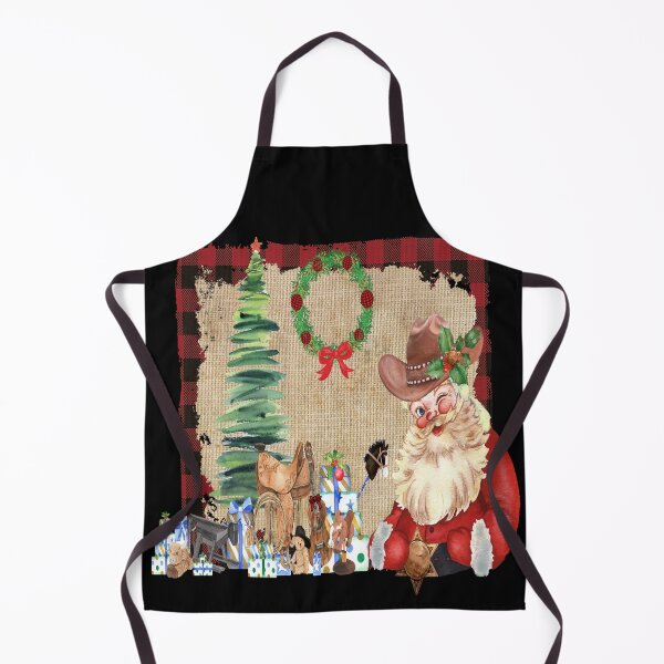 Item preview, Cute Cowboy Christmas Where Is My Pony? - Cute Cowboy Santa - Unique designed and sold by handsoftime2020.