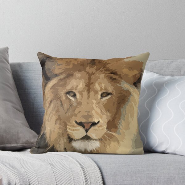 Item preview, Dramatic Lion Artwork designed and sold by janeynic.