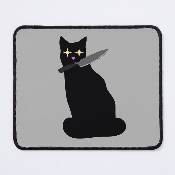 Item preview, Dangerous Black Cat designed and sold by curseten.