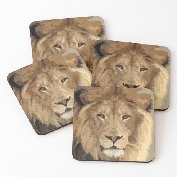 Item preview, Dramatic Lion Artwork designed and sold by janeynic.