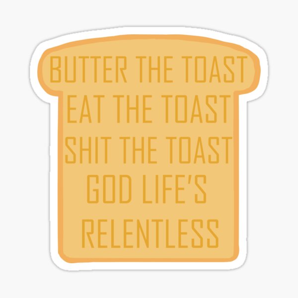 Item preview, God life's relentless, Peep Show designed and sold by Natalie Jane.