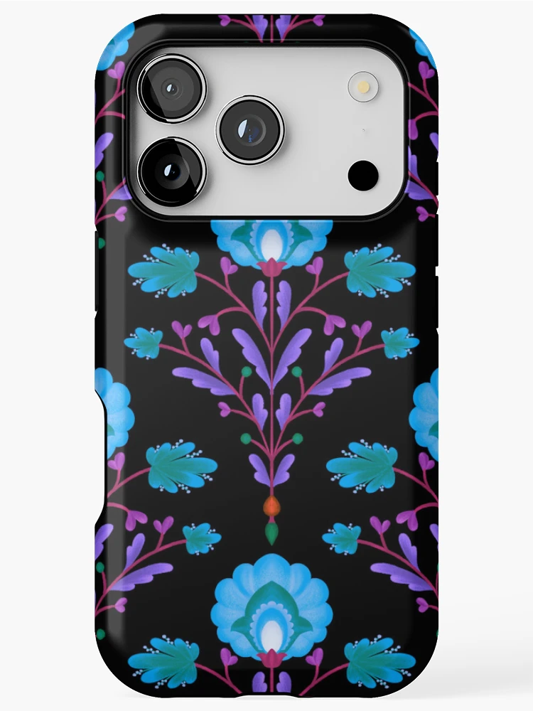 Thumbnail 1 of 4, iPhone Case, Flower Pattern designed and sold by RathiDesigns.