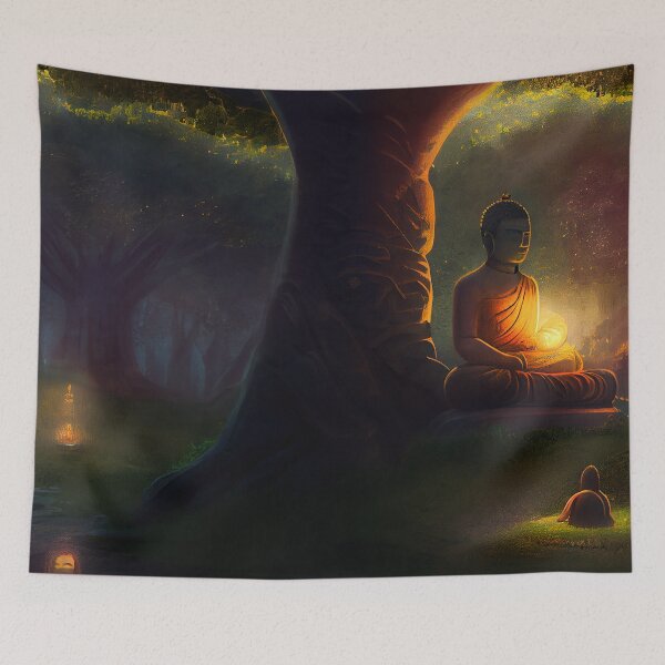 Item preview, Meditation landscape designed and sold by CEVmemories.