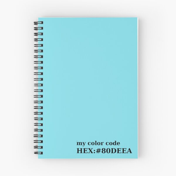 Item preview, my color code HEX:#80DEEA designed and sold by aiartoday.