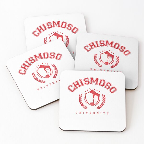 Item preview, Funny Latino Distressed Red and white Chismoso U Chisme School designed and sold by Francielandia.