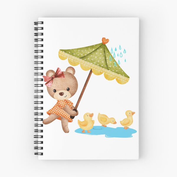Artikelvorschau, Enten und Bär entworfen und verkauft von Alittlebear.