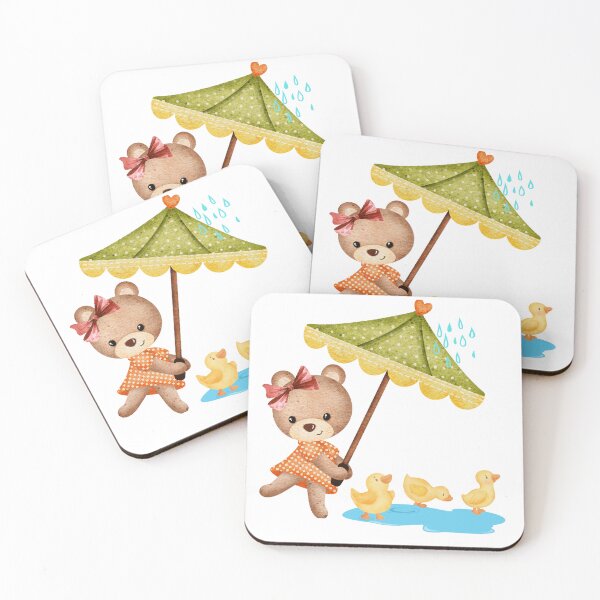 Artikelvorschau, Enten und Bär entworfen und verkauft von Alittlebear.