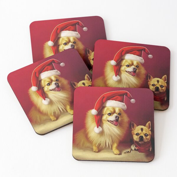 Item preview, CHRISTMAS DOGS: pomeranian special christmas edition designed and sold by Arthoughts.