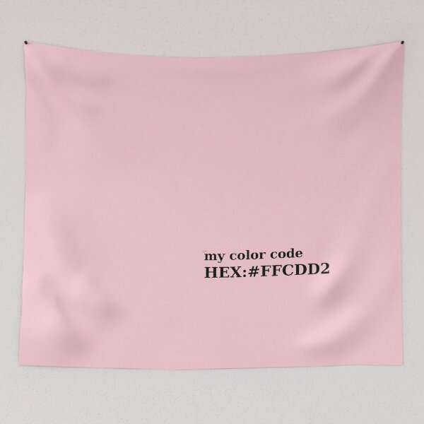 Item preview, my color code HEX:#FFCDD2 designed and sold by aiartoday.