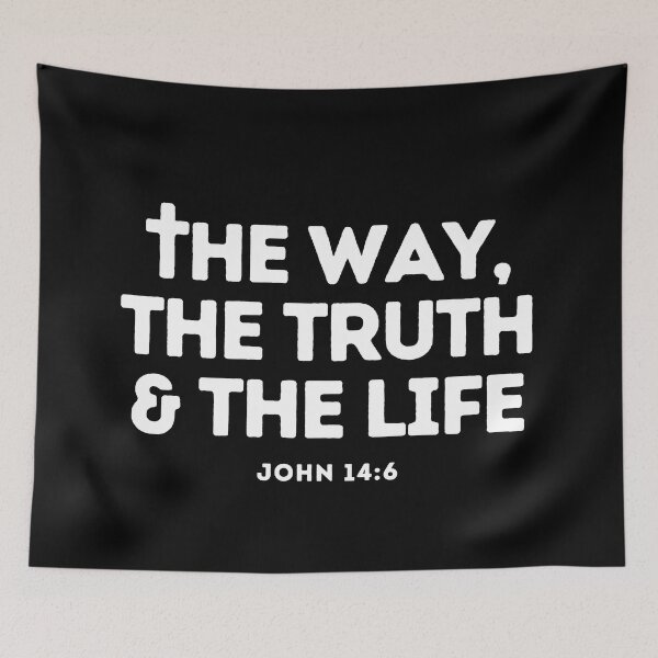 Item preview, Way, Truth & Life - Bible inspiration from John 14:6 designed and sold by God's Word.