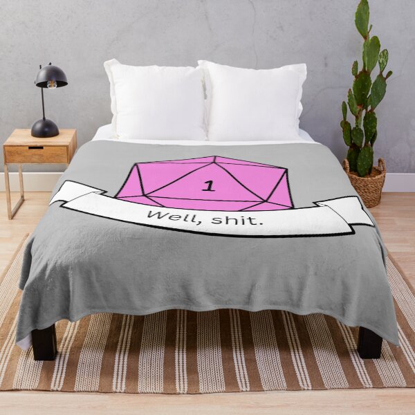 Item preview, Dungeons and Dragons Critical Fail D20 Minimal Pink designed and sold by curseten.