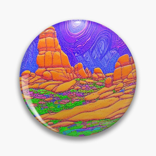 Item preview, Arches National Park Detailed Etching Styled Digital Illustration 2 designed and sold by DiatomDesigns.