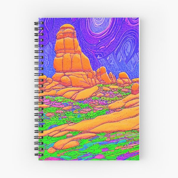 Item preview, Arches National Park Detailed Etching Styled Digital Illustration 2 designed and sold by DiatomDesigns.