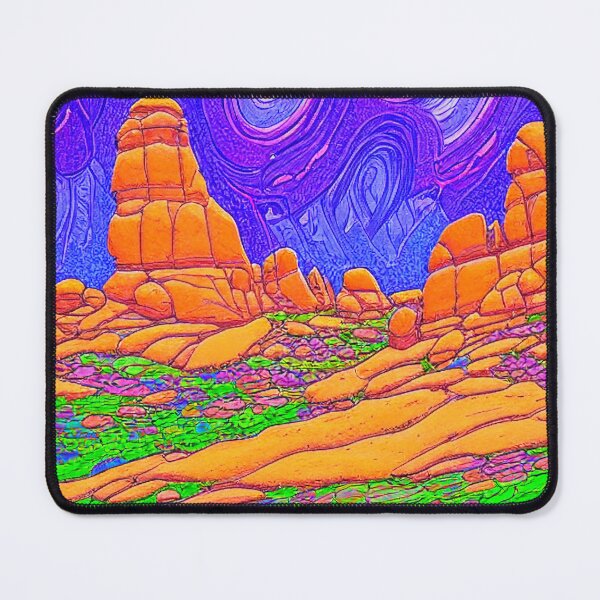 Item preview, Arches National Park Detailed Etching Styled Digital Illustration 2 designed and sold by DiatomDesigns.