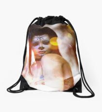 Sugar Doll Glitter Drawstring Bag